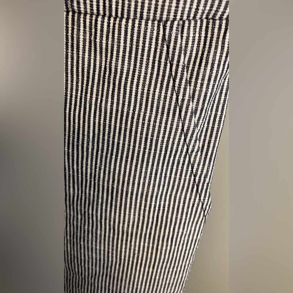 Trina Turk Acai Sleeveless Striped Romper, Black/White - Picture 15 of 16